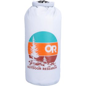 Outdoor Research Packout Graphic 10L Dry Bag Sunset/Titanium, One Size