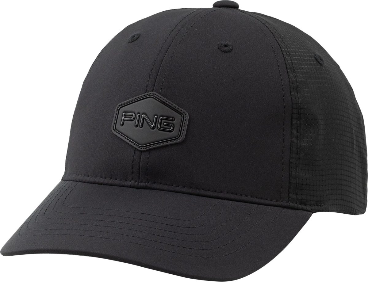 PING Hydrogrid Men's Golf Hat - Black