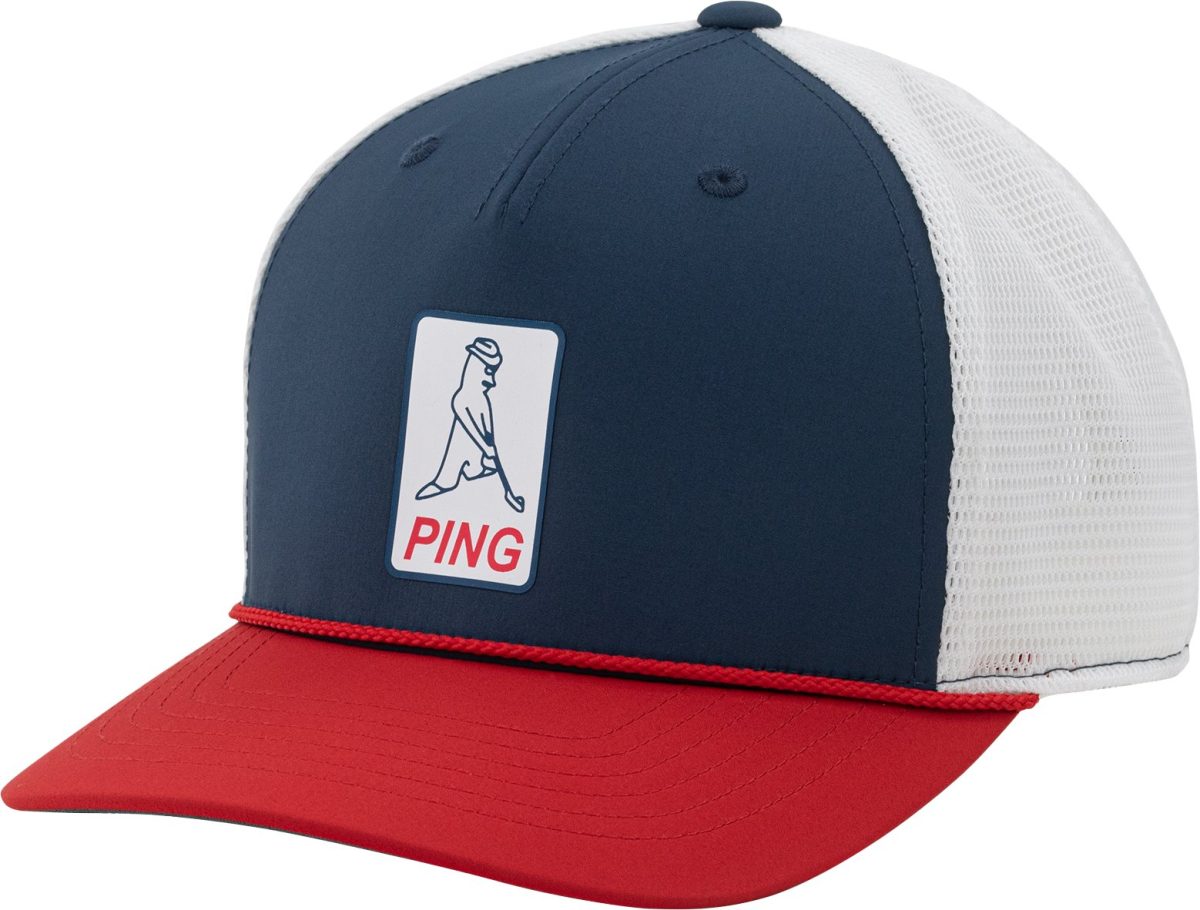 PING Karsten O.G. Performance Men's Golf Hat - Red