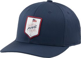 PING Old Glory Men's Golf Hat - Blue