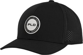 PING PLD Performance Snapback Men's Golf Hat 2024 - Black