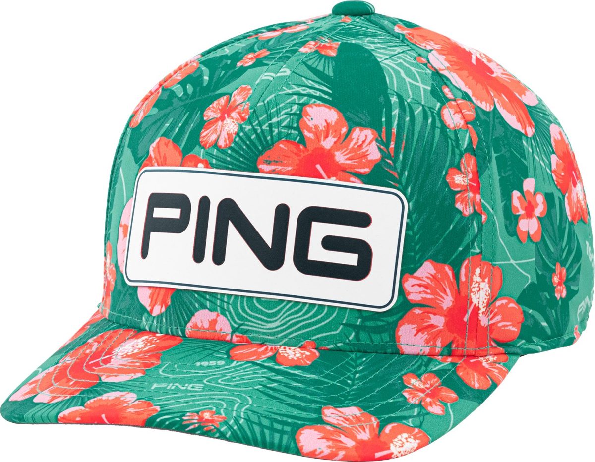 PING Pua Tour Snapback Men's Golf Hat - Green