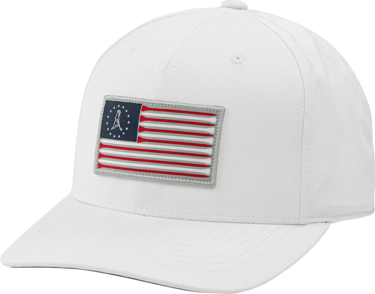 PING Stars & Tees Men's Golf Hat - White