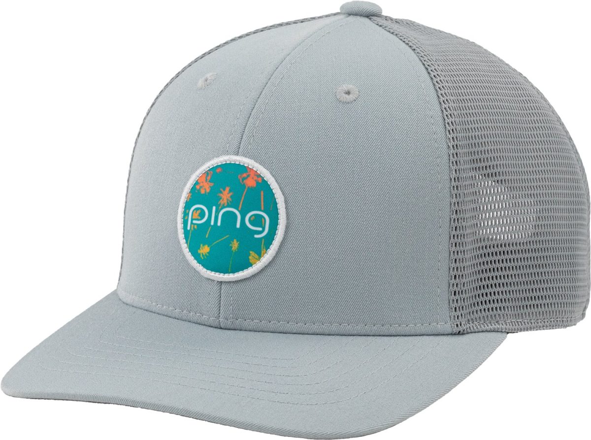 PING Womens Fourball Golf Hat - Grey