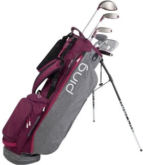 PING Womens G Le2 Complete Golf Package Set - Stand Bag - Stand Bag - RIGHT - STANDARD