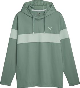 PUMA MATTR Colorblock Men's Golf Hoodie - Green, Size: Small