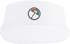 PUMA X AP High Crown Tech Men's Golf Visor - Arnold Palmer Collection - White, Size: One Size