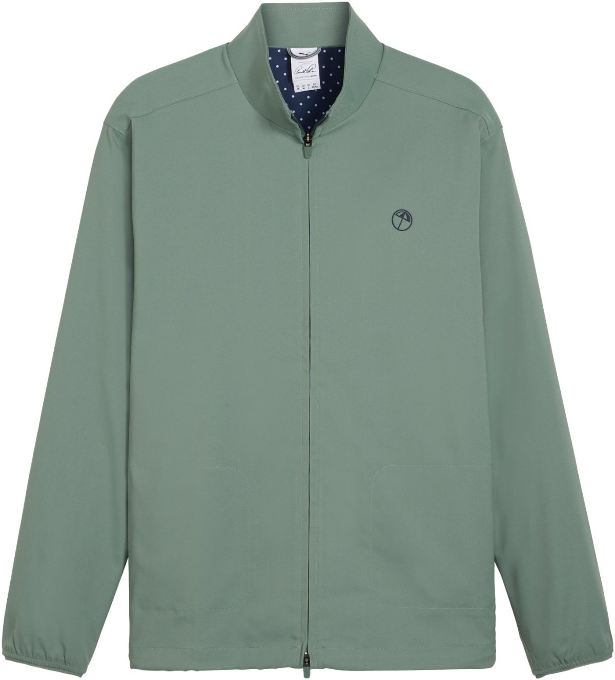 PUMA X AP Zip Men's Golf Jacket - Arnold Palmer Collection - Green, Size: Small