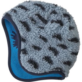 Patagonia Baby Reversible Beanie - Infants' Guanaco Fiesta: Blue Bird, 3M