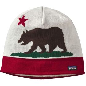 Patagonia Beanie Hat California Bear/Wax Red, One Size