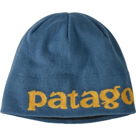 Patagonia Beanie Hat Logo Belwe Knit: Wavy Blue, One Size