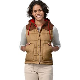 Patagonia Bivy Hooded Vest - Women's Tinamou Tan, L