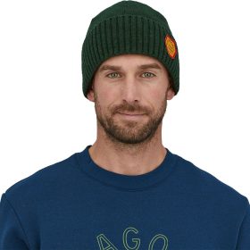 Patagonia Brodeo Beanie - Men's Clean Climb Patch: Pinyon Green, One Size