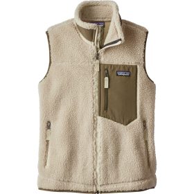 Patagonia Classic Retro-X Fleece Vest - Women's Natural/Dark Ash, M