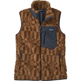 Patagonia Classic Retro-X Fleece Vest - Women's Penguin Squawk/Nest Brown, L