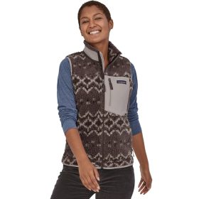 Patagonia Classic Retro-X Fleece Vest - Women's Sweet Cedar/Topsoil Brown, L