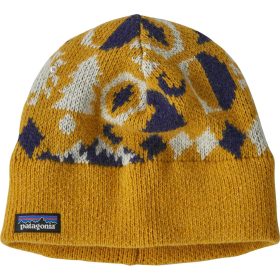 Patagonia Fun Hog Beanie Spirited Seasons Knit: Cabin Gold, One Size