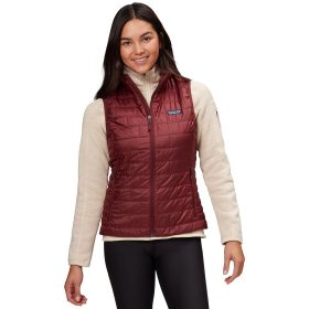 Patagonia Nano Puff Insulated Vest - Women's Dark Ruby/Dark Ruby, XXL