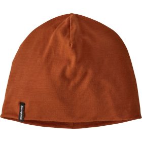 Patagonia Overlook Merino Wool Liner Beanie Sandhill Rust, One Size