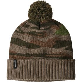 Patagonia Powder Town Beanie Bear Witness Knit/Sage Khaki, One Size