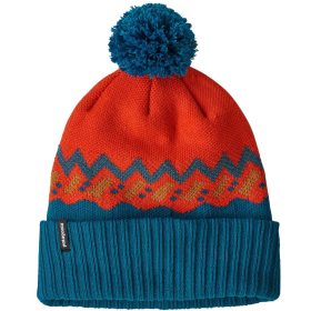 Patagonia Powder Town Beanie Lofoten Geo Knit/Paintbrush Red, One Size