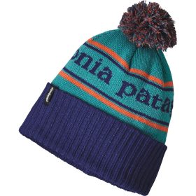 Patagonia Powder Town Beanie Park Stripe/Harvest Moon Blue, One Size