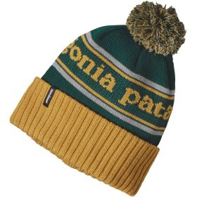 Patagonia Powder Town Beanie Park Stripe/Sulphur Yellow, One Size