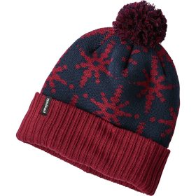 Patagonia Powder Town Beanie Solar Stitch/Oxide Red, One Size