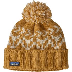 Patagonia Snowbelle Beanie Badger Stripe Knit/Buckwheat Gold, One Size