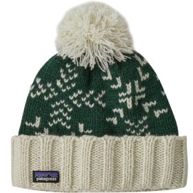 Patagonia Snowbelle Beanie Evergreen Flakes: Pinyon Green, One Size