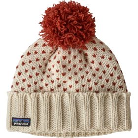 Patagonia Snowbelle Beanie Simple Dot Knit/Hot Ember, One Size