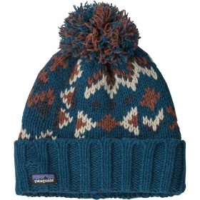 Patagonia Snowbelle Beanie Wandering Woods Knit: Wavy Blue, One Size