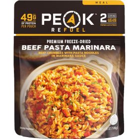 Peak Refuel Beef Pasta Marinara - 2 Servings Black, One Size