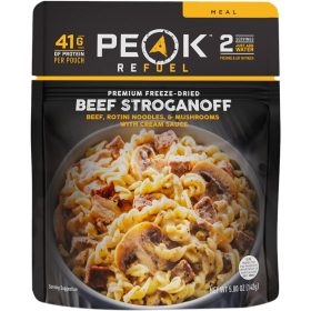 Peak Refuel Beef Stroganoff Black, One Size