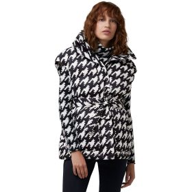 Perfect Moment Oversize II Vest - Women's Houndstooth/Black/Snow White, XL