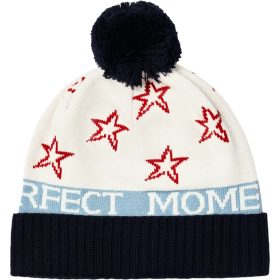 Perfect Moment PM Star Beanie Snow White/Navy, One Size