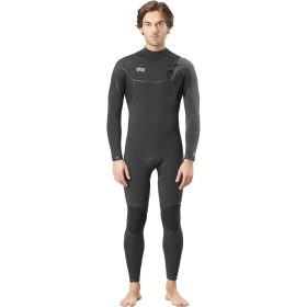 Picture Organic Dome 4/3mm Front Zip Wetsuit - Men's Black, MS