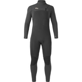 Picture Organic Equation 4/3mm Flex Skin Front Zip Wetsuit - Men's Black, L