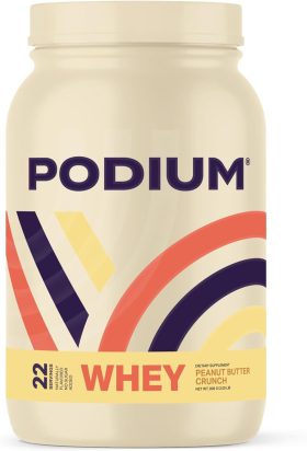 Podium Whey Protein Powder - 22 Servings, Butter