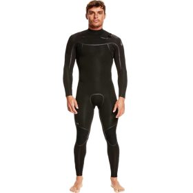 Quiksilver 4/3 Everyday Sessions LFS Chest-Zip Wetsuit - Men's Black, L