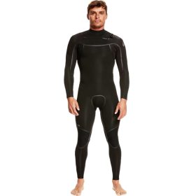 Quiksilver 4/3 Everyday Sessions LFS Chest-Zip Wetsuit - Men's Black, XXL