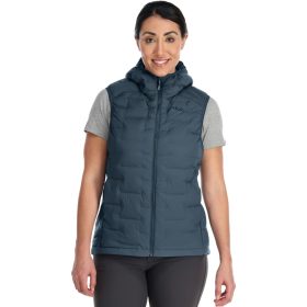 Rab Cubit Stretch Down Vest - Women's Orion Blue, M