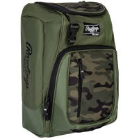 Rawlings Franchise Youth Players Backpack in Green/Camo
