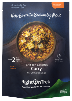 RightOn Trek Chicken Coconut Curry Meal