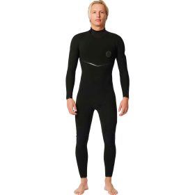 Rip Curl E-Bomb Back-Zip Steamer 3/2mm GB Wetsuit - Men's Black, LT