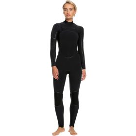 Roxy 4/3mm Swell Series Chest-Zip GBS Wetsuit - Women's Black, 14