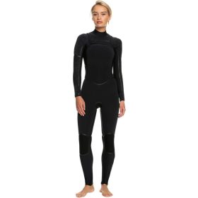 Roxy 4/3mm Swell Series Chest-Zip GBS Wetsuit - Women's Black, 6