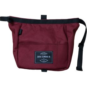 STATIC Canvas Chalk Bucket Burgundy, One Size