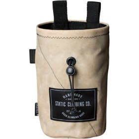 STATIC Waxed Canvas Chalk Bag Bone, One Size