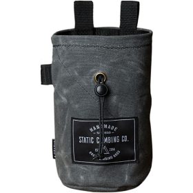 STATIC Waxed Canvas Chalk Bag Gunpowder, One Size